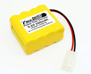 Batería Ni-Cd Ni-MH 9.6V 600-2000mAh para Voz Luminosa Modelo Juguete RC Coche Avión - Imagen 1 de 36