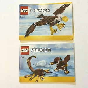 LEGO 31004 CREATOR Fierce Flyer NUR ANLEITUNGSHEFTE ANLEITUNG ohne Steine Box - Bild 1 von 6