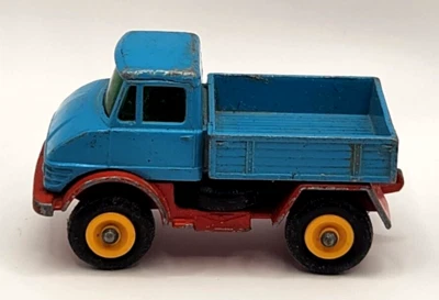 Lesney "Matchbox" 系列 "Unimog" No 49 蓝色 英国制造 — 第 1/4 张图片