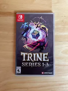 Trine Series 1-3 Nintendo Switch GameStop Limited ED, RARE - Picture 1 of 3