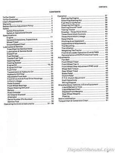 Allis-Chalmers 6140 Diesel Tractor Operators Manual - Picture 1 of 1