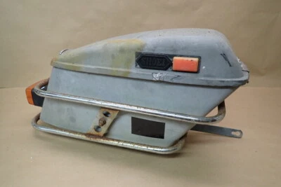 SUZUKI GS450T 1981 ALFORJA DERECHA BOLSA DE ALFORJA CAJA DE ALMACENAMIENTO DE EQUIPAJE Foto 1 de 4