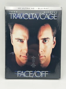 Face/Off (1997) 4K UHD w/ Slipcover John Travolta Nicolas Cage John Woo NEW - Imagen 1 de 8