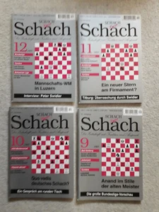 Schach Die Zeitschrift mit Tradition und Anspruch Ausgabe 9-12 1997 - Bild 1 von 1