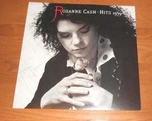 Póster cuadrado plano de 2 caras promocional Rosanne Cash Hits 1979-1989 12x12 Country - Imagen 1 de 2