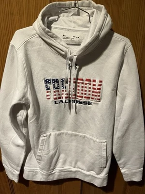 Sudadera con Capucha Under Armour EE. UU. Freedom Lacrosse Logo EE. UU. Para Hombre Talla Mediana Foto 1 de 3