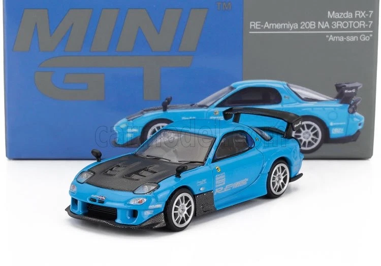 1/64 MINI-GT - MAZDA - RX-7 (FD3S) RE AMEMIYA 20B NA 3ROTOR-7 AMA-SAN MGT01046-R - Immagine 1 di 1