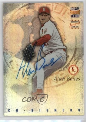 1997 Topps Stadium Club Cofirmantes Alan Benes Robin Ventura #CO6 Automático Foto 1 de 2