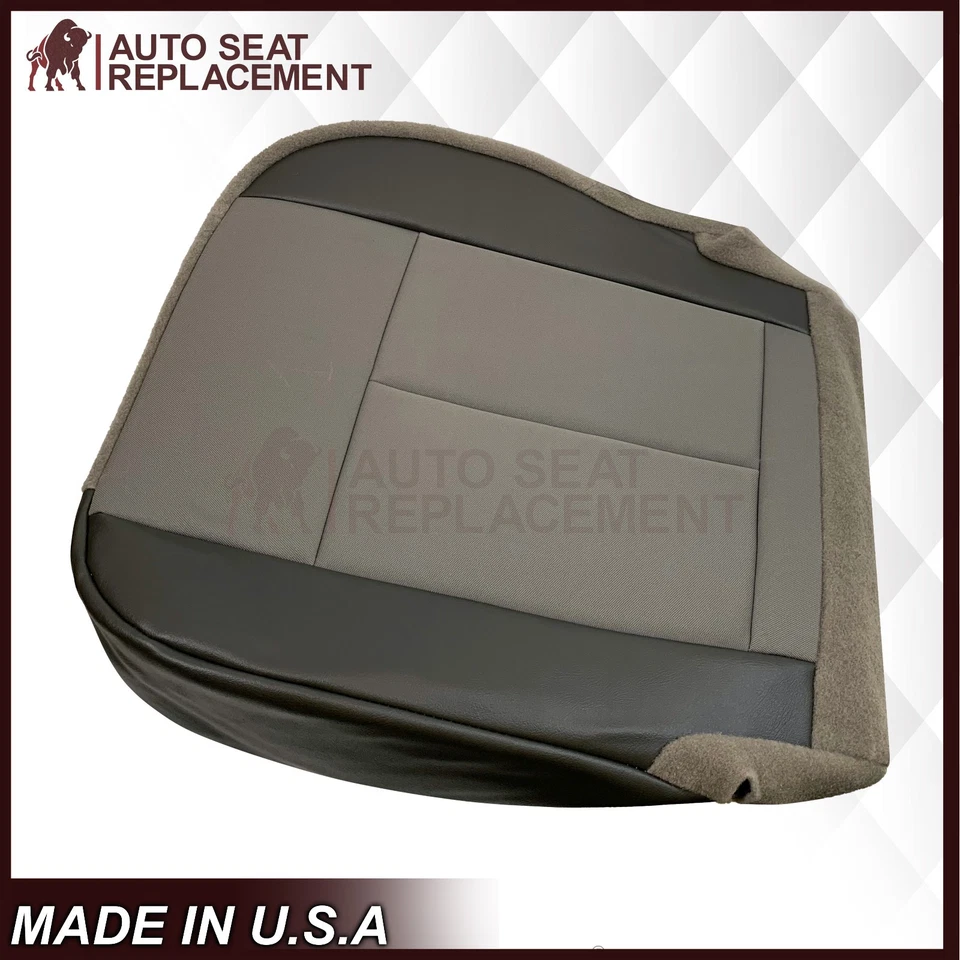 Cubierta de asiento inferior gris tela para conductor Nissan NV 2015 2016 2017 2018 2019 2020 Foto 1 de 4