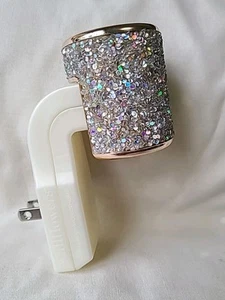 Bath & Body Works Wallflower Plug In Bling Iridescent Diamond Rhinestone Jeweled - Picture 1 of 6