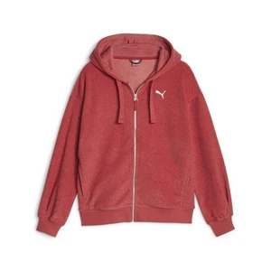 PUMA Her Winterized Full Zip Hoodie Womens Red Casual Outerwear 67600821 - Picture 1 of 3