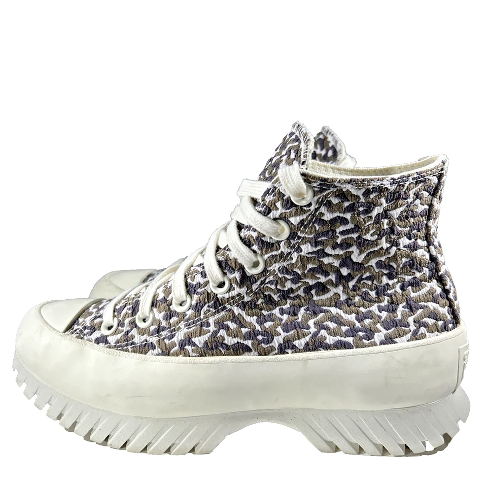 Converse All Star Lugged 2 Womens Size 7.5 Platform Shoes Jacquard High Sneakers - Image 1 of 4