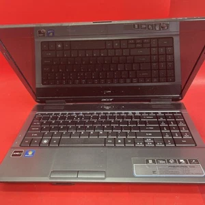 Acer Aspire 5532 Series KAWG0 Laptop Black USB 15.6" HD LCD Display - For Parts - Picture 1 of 10
