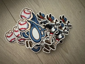 One Piece x Dodgers Monkey D. Luffy bestickt Bügelbild Patch (5er Pack) - Bild 1 von 2
