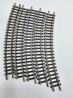 USED TRIX Western Germany 4922 N Scale Curved Track - Lot of 5 - Image 1 of 4
