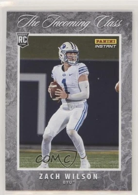 2021 Panini Instant NFL The Incoming Class /3109 Zach Wilson #IC-ZW Rookie RC - Image 1 of 2