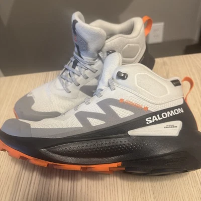 Zapato de senderismo Salomon Elixir GTX Gore-Tex para hombre talla US9 naranja/negro Foto 1 de 4