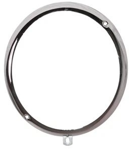 Beetl e Chrome Headlamp Head Lamp Light Rim Pre 1967 x 1 T1 Type 1 Classic Bug - Picture 1 of 1