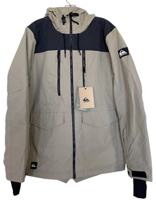 Quicksilver Ski Jacket Men’s Size Small S Hooded Snowboarding Winter Snow - Picture 1 of 11