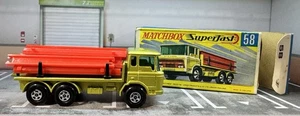 Matchbox Superfast No. 58 DAF Girder Truck With Original Box - Picture 1 of 6