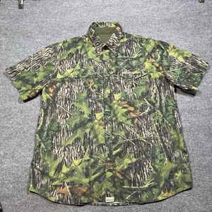 Nomad Camo XXL Short Sleeve Vented Shirt Men's Button Up Down - Picture 1 of 8