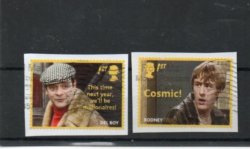 Sellos autoadhesivos GB 2021 QEII de PM78 Only Fools & Horses SG4486/87 - Usados Foto 1 de 1
