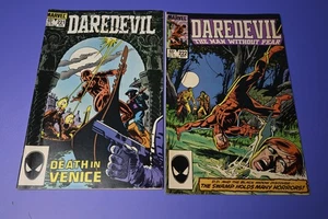 Daredevil bundle issues 221-229 9 x Marvel Comics Copper Age - Picture 1 of 5
