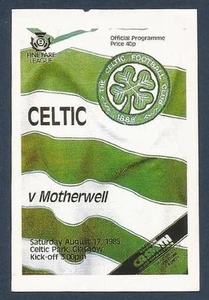 Panini Fußball 86 - #566 - Celtic Programm - Bild 1 von 1