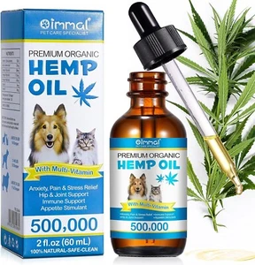 Oil for Dogs 60ML,Organic Pet Oil for Pain,Skin,Arthritis Pain,Pain Relief,Ca... - Picture 1 of 6
