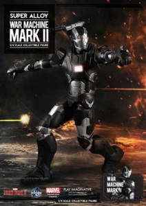 Play Imaginative Die Cast Iron Man War Machine Figure 18in 1/4 Collectible New - Picture 1 of 20