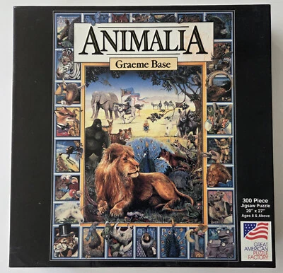 Animalia Jigsaw Puzzle, Graeme Base, 300 Pieces - Image 1 of 4