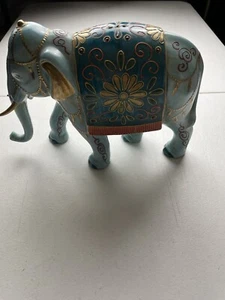 Vintage Asiatischer Orientalischer Elefant Statue Figur LESEN - Bild 1 von 10