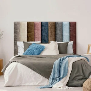 CABECERO DE CAMA, TELA PREMIUM LIDER EN VENTAS - Imagen 1 de 4