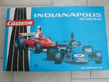 Carrera Rennbahn Indianapolis 30550 komplett aus den 1970/80ern, inklusiv Trafo