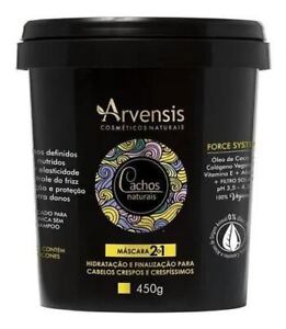 Arvensis Naturalcurls Mask 2 in 1 450g Hydration Waves Hair Cachos - Arvensis