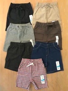 New! Jumping Beans Infant Boys Shorts Lot of 7 Size 24 Months - Picture 1 of 9