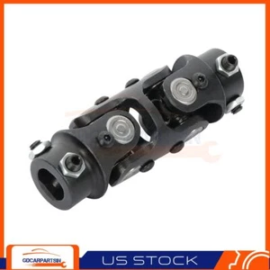 1 Pcs 3/4" Dd X 3/4" Dd Steering Shaft U Joint Black Double Coupler - Bild 1 von 12