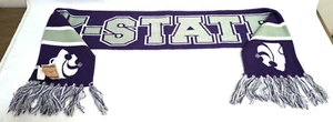 K-State College Kansas State Wildcats Winter Schal Fußball Basketball Jahreszeiten - Bild 1 von 4