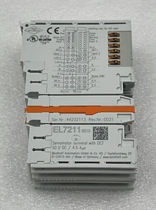 BECKHOFF EL7211 Servo Drive motor Terminal Module W/ OCT - Picture 1 of 5