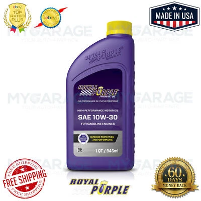 Aceite de motor sintético Royal Purple Heavy Duty SAE 10W-30 1 QT - 1 cuarto 01130 Foto 1 de 4