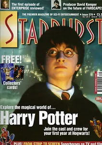 STARBURST #279 NOVEMBER 2001 HARRY POTTER * Superheros on Screen & TV - Picture 1 of 3