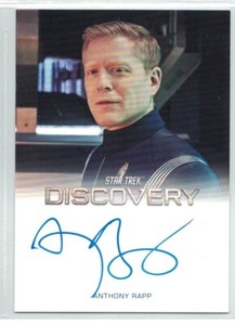 Star Trek Discovery Season Four card Anthony Rapp (FB) (Extremely Limited)
