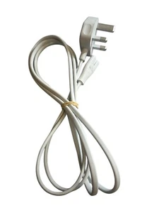 Apple TV AirPort Express Mac Mini Time Capsule Cord Power Cable Lead White UK - Picture 1 of 3