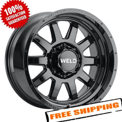 焊接越野 STEALTH W168 轮 20x9 (0,6x135,106.1) 黑色单轮圈 — 第 1/4 张图片