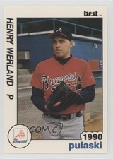 1990 Best Pulaski Braves Henry Werland #11