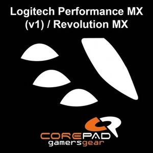 Corepad Skatez Logitech Performance Revolution MX V1 Souris Pieds Patins Téflon - Afbeelding 1 van 1