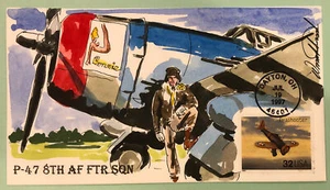 Wild Horse 1997 Classic American Aircraft Boeing P-26 Peashooter Sc 3142o #32/75 - Picture 1 of 5