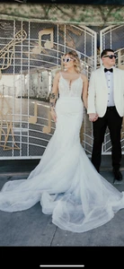 maggie sottero ernestine wedding dress size 14 - Picture 1 of 7