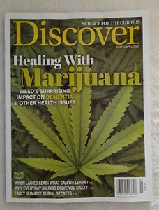 DISCOVER MAGAZINE March April 2020 Healing with Marijuana Issue NEW - Picture 1 of 1
