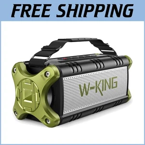 Bluetooth Speaker with Bass Boost - Wireless, Portable, and Shockproof - Picture 1 of 10